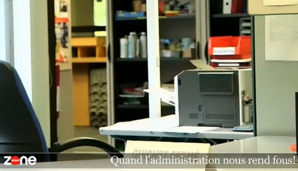 Sommaire Zone Interdite du 14 décembre 2014 : l'administration et le RSI rendent fous les français