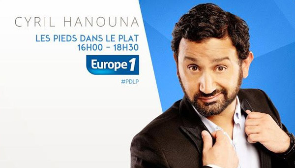Audience Les pieds dans le plat Europe 1 novembre/décembre 2014