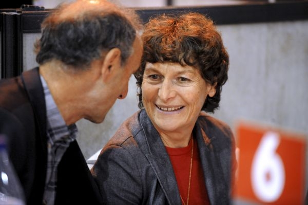 Casting Dropped TF1 avec Jeannie Longo / ©AFP PHOTO / JEAN-PIERRE CLATOT