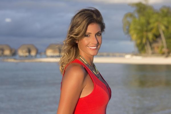 Caroline Ithurbide habillée dans Adam et Eve de D8 / ©Adrien Bouchet/D8 Article avec AFP relaxnews
