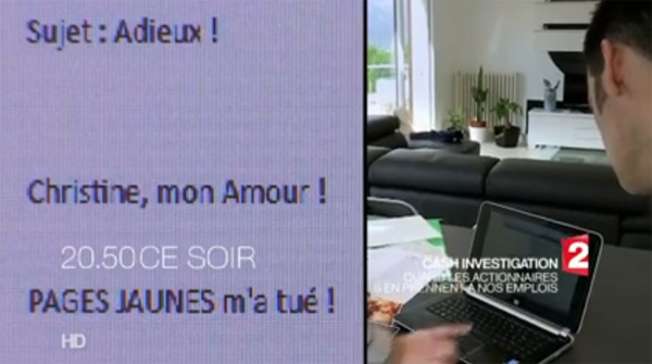 Cash Investigation et les salariés de Pages jaunes qui souffrent