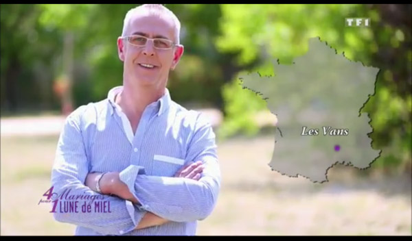 Stéphane dans 4 mariages pour une lune de miel le 16 mars 2015