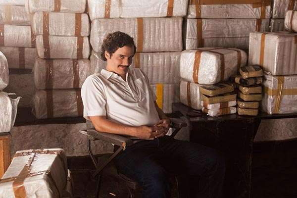 Narcos la série TV de Netflix en août 2015