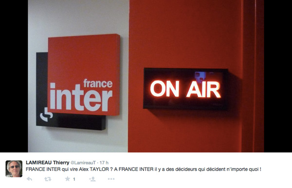 Départ d'Alex Taylor de France Inter : exit la revue de presse européenne, ça va manquer !