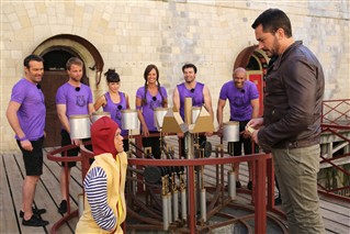 Fort Boyard avec Martin de Koh Lanta / Photo Gilles Scarella-FTV