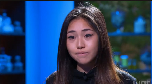 Khan Ly de Masterchef 2015 désemparée