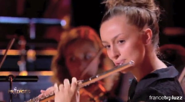 Fanny à la flûte dans Prodiges saison 2 le 26/12