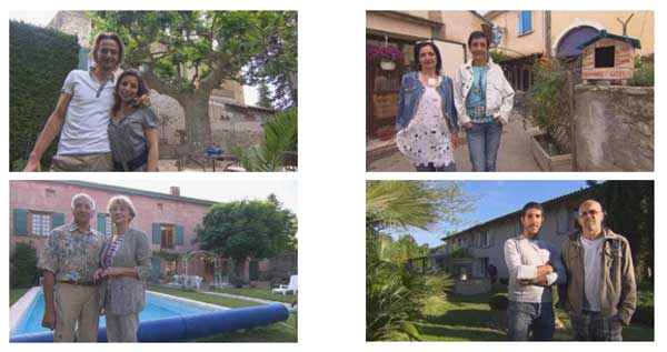 Les maisons d'hôtes de Bienvenue chez nous du 22 au 26/02/2016