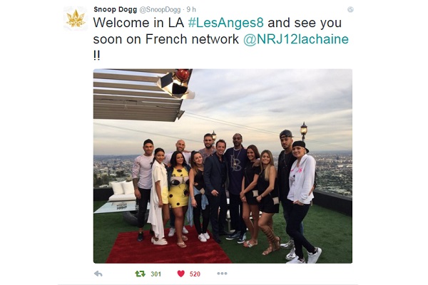 Snoop Dogg accueille Les Anges saison 8 à Los Angeles (@SnoopDogg)