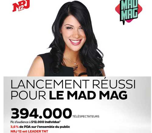 Audience réussi pour le lancement du Mad Mag : quelle audience pour la suite une fois l'effet de curiosité passé.