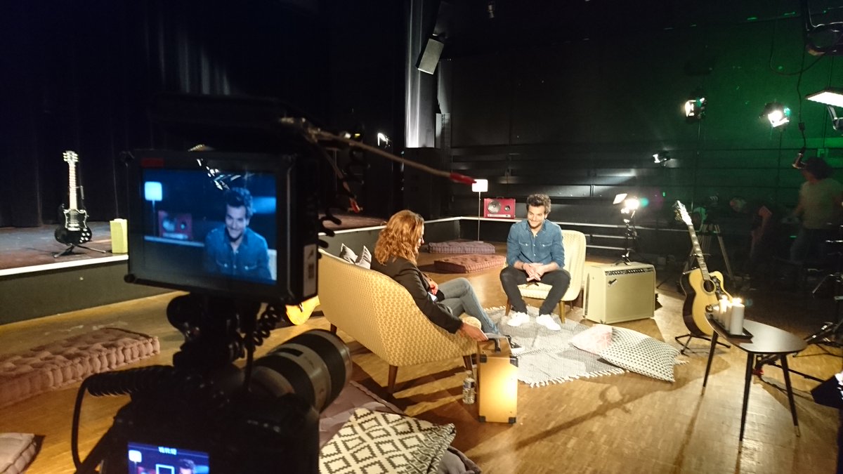 Amir en interview avec Sandrine Quétier dans 50mn inside le 18/06/2016
