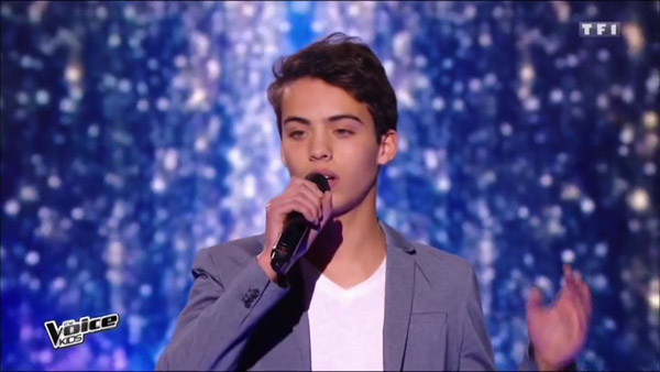 Achille qualifié pour la finale The Voice Kids