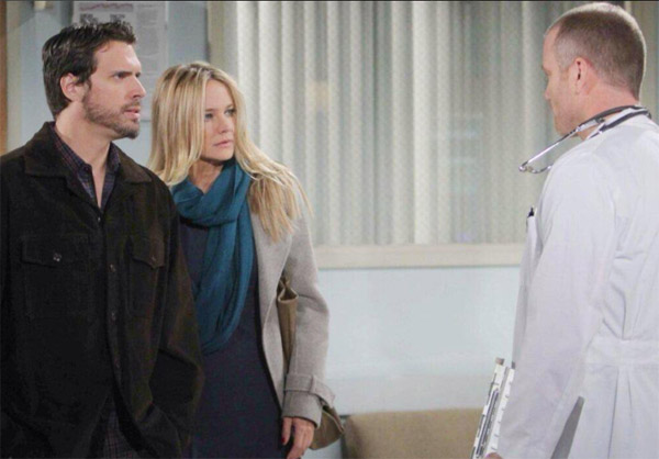 Sharon et Nick en discussion avec Stitch qui gère le cas de Summer hospitalisé