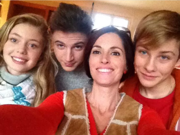 Les ados Lea, Diego et Nicky des mystères de l'amour saison 8 #LMDLA / Capture écran facebook Magalie Semetys fans