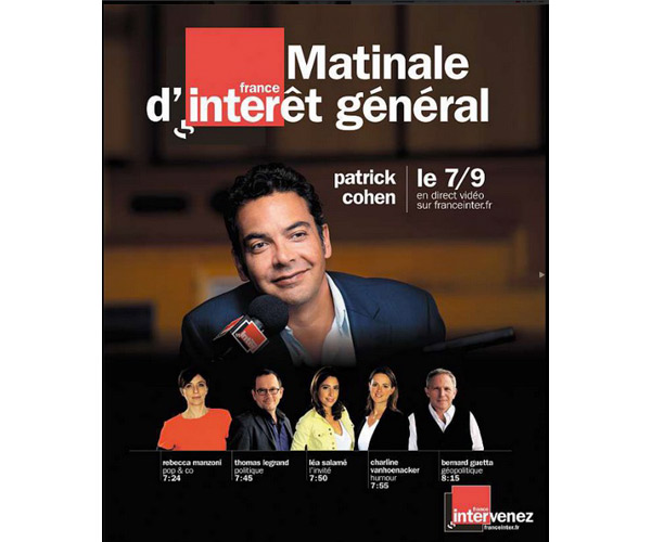 La grille France Inter 2015 : quels journalistes? nouvelle matinale? nouveaux chroniqueurs?