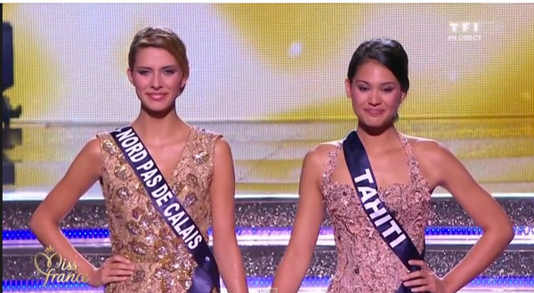 Miss France 2015 et la 1ère dauphine