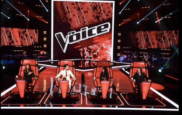 The Voice 4 les auditions du 10 janvier 2015 / Photo twitter mathieu grelier 