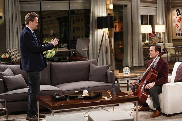 "The Odd Couple" marquera le retour de Matthew Perry (à gauche) à la télévision ©Cliff Lipson/CBS / Source AFP relaxnews