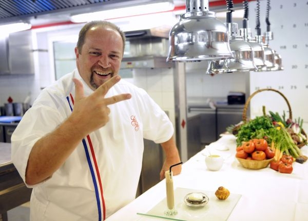 Avis Gilles Goujon qui rejoint le jury de "Masterchef" sur TF1 ©AFP PHOTO REMY GABALDA / article avec AFP Relaxnews