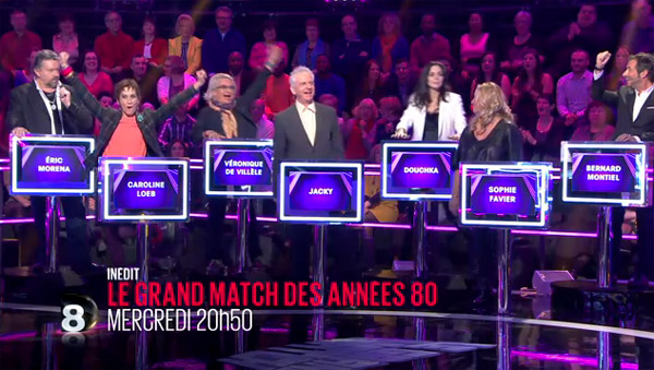 Nostalgie avec Bernard Minet et Jacky pour le grand match D8