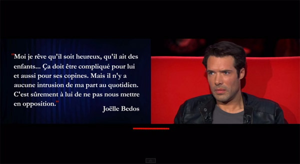 Avis et commentaires sur le divan de Nicolas Bedos sur France 2 le 10 mars 2015