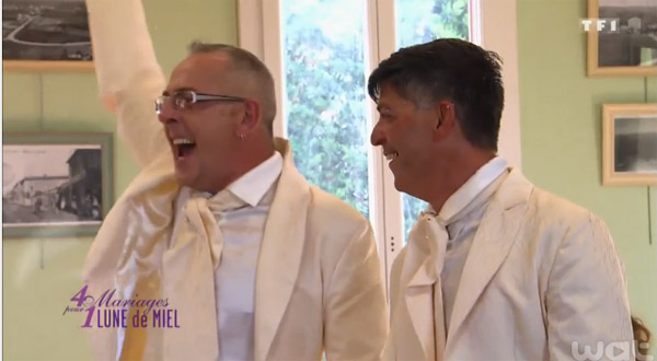 Avis Mariage homosexuel de Stéphane et Philippe dan 4 mariages sur TF1