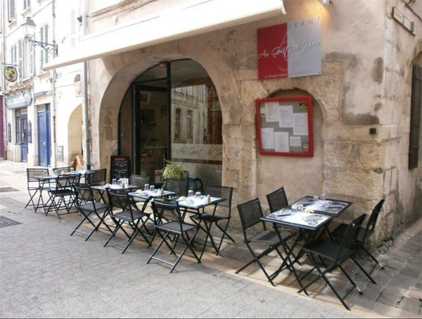 Nom du restaurant d'Anthony dans l'addition s'il vous plait TF1 à la ROchelle  / Photo Facebook Au gout du jour