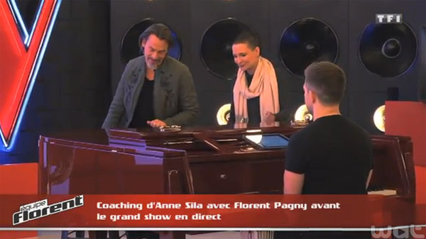 Anne Sila dans le direct The Voice du 4 avril 2015 