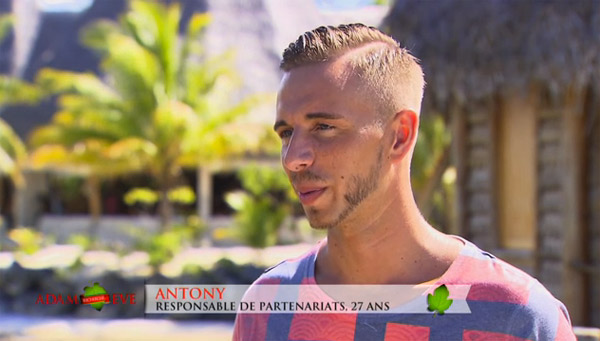 Anthony d'Adam recherche Eve un jeune homme touchant