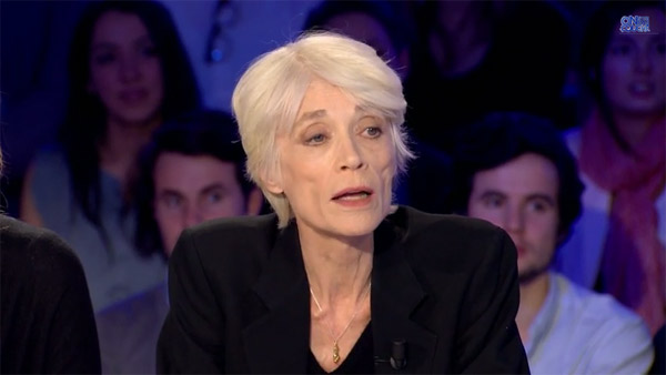 Françoise Hardy à coeur ouvert dans On N'est pas couché #ONPC