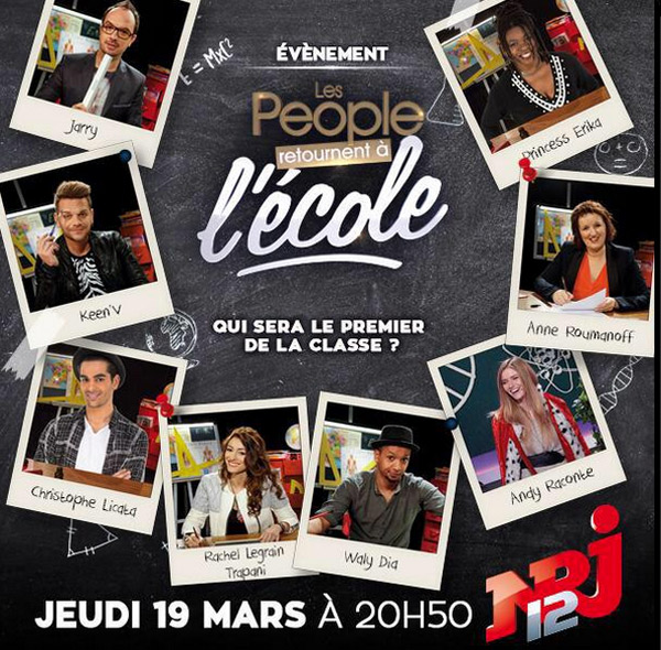 Les people retournent à l'école de NRJ12 ça passe côté audience ou ça flope ? 