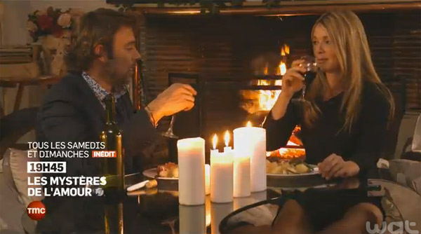 Hélène et Nicolas ensemble pour un dîner romantique dans les mystères de l'amour saison 9 