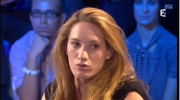 Camille Muffat dans Dropped de TF1 comme sportive haut niveau / Capture écran ONPC