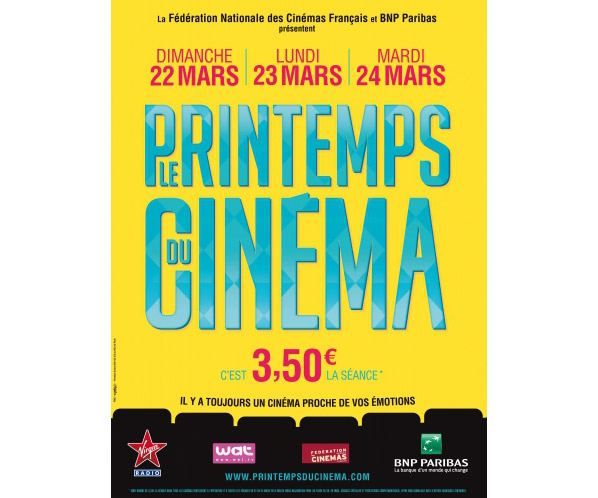 Réactions à la pub du printemps du cinéma avec la chanson de Claude François Le printemps qui arrive, viens à la maison !!