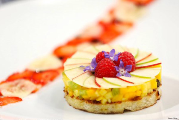 Miam un bon plat Top Chef 2015 sur M6 / Crédit : Marion LEFLOUR/M6