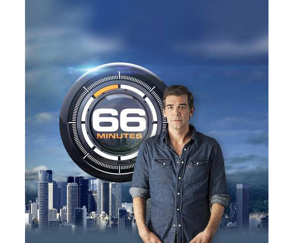 Xavier de Moulins présente 66 minutes grand format sur Montreal au Quebec , le rêve des français ? / Photo M6