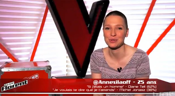 Avis et commentaires sur Anne Sila de The Voice 2015 