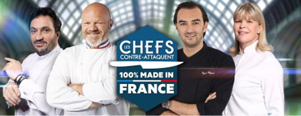 Nouvel épisode Les chefs contre-attaquent en 2015 avec le 100% made in France /  ABACAPRESS.COM/Julien KNAUB/PIERRE OLIVIER/Franck FERVILLE/M6