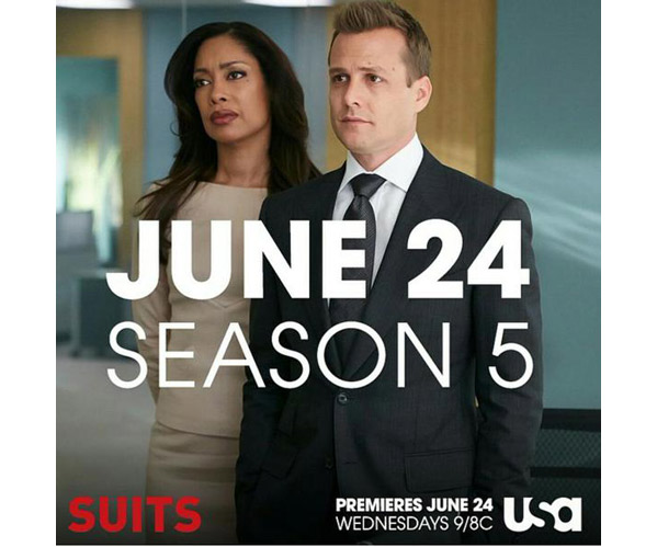 Jessica et Harvey dans Suits saison 5 