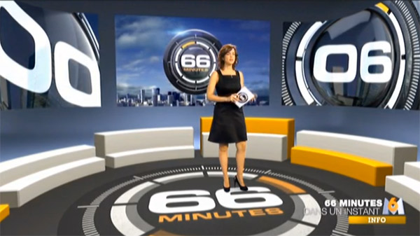 Nathalie Renoux présente 66 minutes grand format : c'est la joker de Xavier de Moulins / Photo M6