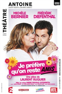 Affiche promo de Michèle Bernier et Diefenthal 