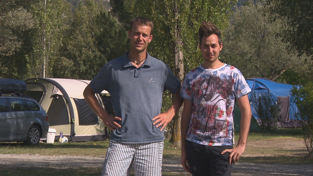 Avis et adresse du camping de Julien et Arnaud de Bienvenue au camping de TF1 / Crédit photo TF1