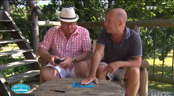 Le camping village vacances de Jean Pierre et Yves futur gagnant de Bienvenue au camping