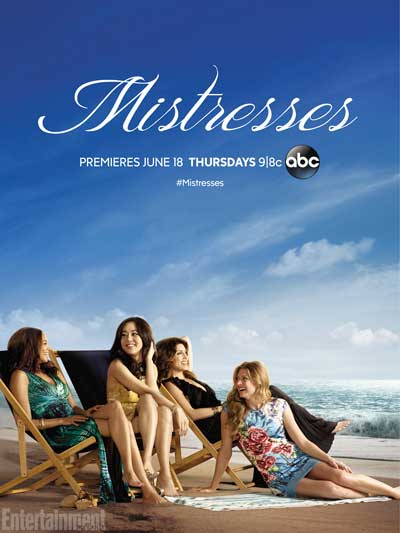 Le poster promotionnel de Mistresses saison 3 sans Alyssa Milano