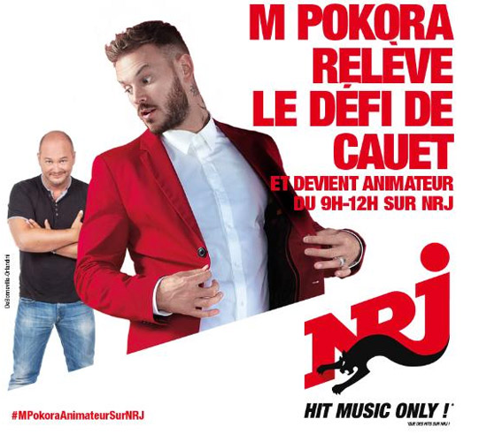 M Pokora  devient animateur NRJ de 9h à 12h