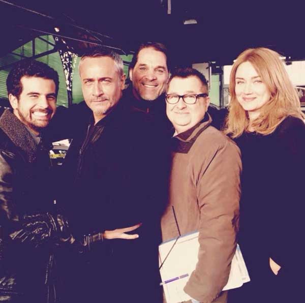 Photo du tournage Alice Nevers saison 14  / Photo twitter