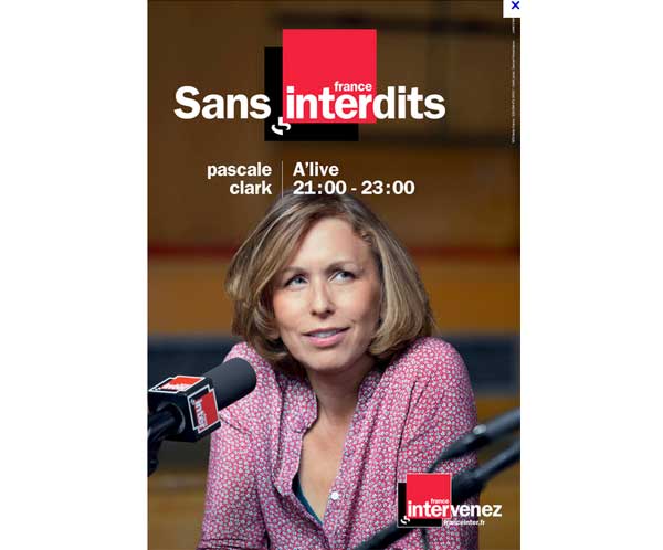Pascale Clark sur France Inter à la rentrée 2015 mais quelle émission ?