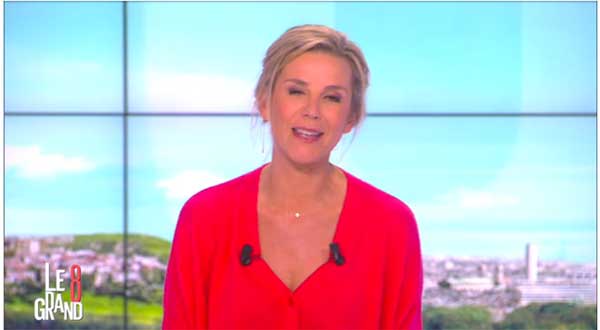 Laurence Ferrari animatrice le grand journal de la rentrée 2015