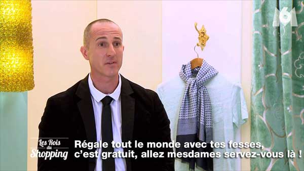 C'est parti pour Franck dans les rois du shopping de M6 