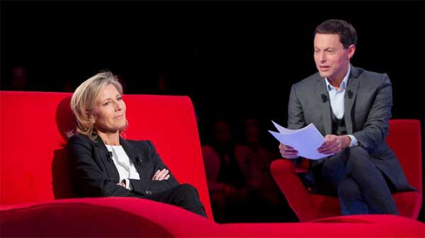 Avis et commentaires Le divan de Claire Chazal sur France 3 / Photo France 3- le divan MOF